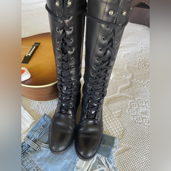 FRYE | Melissa Lace Up Boots - Picture 4 of 8